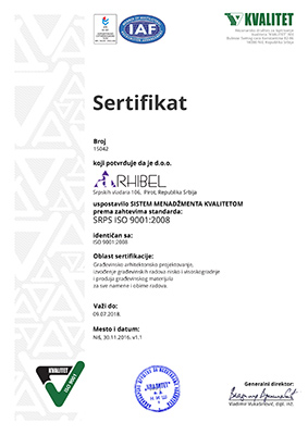 ISO 9001 Sertifikat